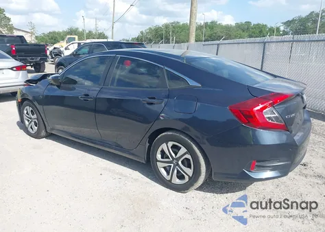 2017 Honda Civic Lx из США, поврежденный, VIN 19XFC2F58HE077847